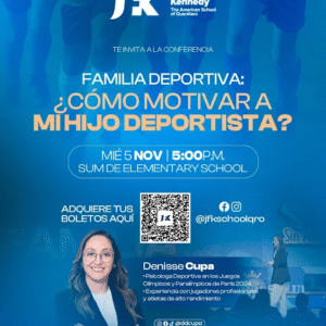 Conferencia "¿Cómo motivar a mi hijo/a deportista?"